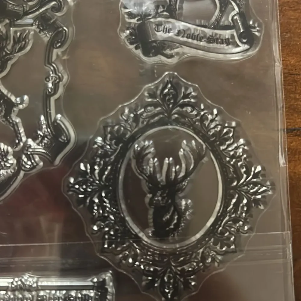 CoraCreaCrafts clear stamps NEW hunting motive